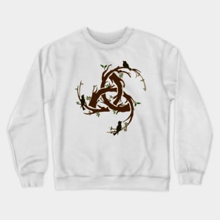 wood celtic Crewneck Sweatshirt